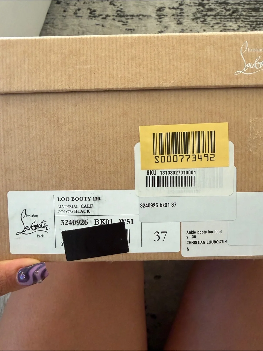 (OPEN TO OFFERS) Christian Louboutin Loo Booty Platforms